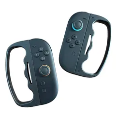 [DROGIA] 【Nintendo Switch2 に対応】Fit Boxing シリーズ 対応 コントローラー グリップ ハンドル For Nintendo Switch2 Joy-Con 大人と子供 向け 操作簡単 人間工学設計 2個(1組) ブラッ 0