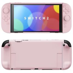 PlayVital Switch2 保護ケース カバー ピンク ガラスフィルム - メルカリ
