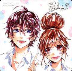 HoneyWorks 瀬戸口優 榎本夏樹』コースター - メルカリ