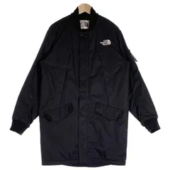 THE NORTH FACE ノースフェイス MA-1 ロングコート ジャケット ブラック NJ54HJ03K Size L
