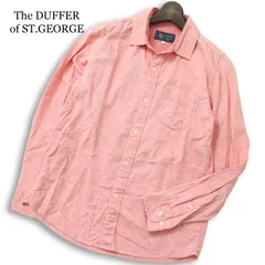 The DUFFER of ST.GEORGE ダファー オブ セントジョージ 春夏 麻 リネン混★ 長袖 シャツ Sz.M メンズのサムネイル