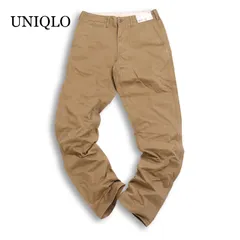 未使用★ UNIQLO ユニクロ 通年 ヴィンテージ レギュラーフィット チノ パンツ チノパン Sz.76cm メンズ