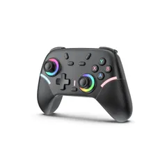 Switch2 コントローラー 【2025年限定 NEWモデル】 Newluck PS4コントローラー Switch1/2代用スイッチ ハンドル 背面ボタン付き 高耐久ボタン マクロ機能 LED RGBライト 重力感応 TURBO連射機能 トライモード接続 0