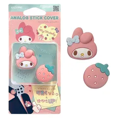 アローン(Allone) ゲーム用アナログスティックカバー サンリオキャラクターズ マイメロディ 2.5×0.8×3cm Switch2のJoy-ConとProコンに対応 PS4とPS5用コントローラーにも対応可能 簡単取り付け ゲーム機のスティックを傷や汚れ