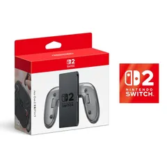 【任天堂純正品】Joy-Con 2 充電グリップ 【.co.jp限定特典】Nintendo Switch 2 ロゴデザインステッカー 同梱