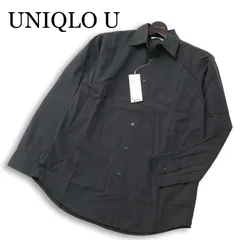 【新品 21SS】 UNIQLO U ユニクロ ユー ルメール 麻 リネン混★ リラックスフィット 長袖 シャツ Sz.M メンズ グレー 未使用