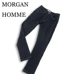 MORGAN HOMME モルガン オム 通年 ストレッチ★ スウェット デニム スキニー パンツ ジーンズ Sz.XS～S位 メンズのサムネイル