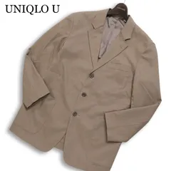 UNIQLO U ユニクロ ユー ルメール 春夏★ リネン混 リラックス フィット テーラード ジャケット ブレザー Sz.S メンズ