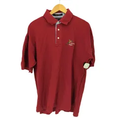 トミーヒルフィガーゴルフ TOMMY HILFIGER GOLF 刺繍 S/Sポロシャツ メンズ import：L 