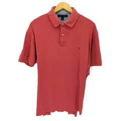 トミーヒルフィガー TOMMY HILFIGER ロゴ刺繍 ポロシャツ メンズ import：L 