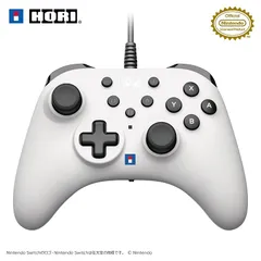 【任天堂ライセンス商品】ホリパッド TURBO for Nintendo Switch? 2, ホワイト【Switch2・Switch両対応】【連射/連射ホールド機能搭載】