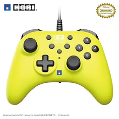 【任天堂ライセンス商品】ホリパッド TURBO for Nintendo Switch? 2, ライムイエロー【Switch2・Switch両対応】【連射/連射ホールド機能搭載】
