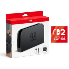【任天堂純正品】Nintendo Switch 2 ドックセット 【.co.jp限定特典】Nintendo Switch 2 ロゴデザインステッカー 同梱