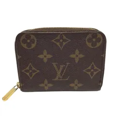 ルイ・ヴィトン LOUIS VUITTON ジッピー・コインパース M60067 ブラウン ゴールド金具 モノグラム ユニセックス コインケース