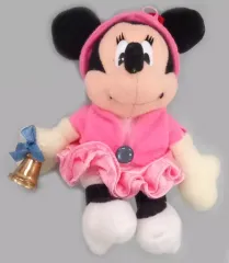 【中古】ぬいぐるみ ミニーマウス(ハーバーサイド・クリスマス・グリーティング) ぬいぐるみバッジ 「ハーバーサイド・クリスマス2002」 東京ディズニーリゾート限定 