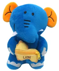 【中古】ぬいぐるみ ぞう Hugビスケットミニポーチぬいぐるみ 「たべっ子どうぶつ」