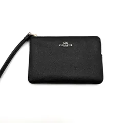 【新品✨】COACH leather Corner Zip Wristlet コーチ レザーコーナージップリストレット