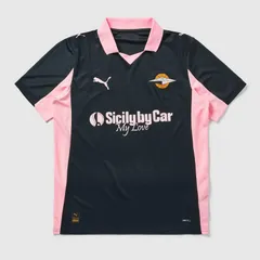 【送料無料・匿名配送】Puma プーマ パレルモ 25/26 アウェイ ユニフォーム 襟付 復刻ロゴ 新品 正規品 日本未発売