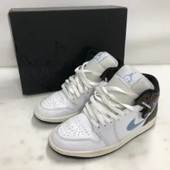 02w23393 ナイキ NIKE  AIR JORDAN 1 MID SE  ホワイト  25.5cm ベトナム製 メンズ  箱あり  スニーカー  FQ7831-142  【中古品】