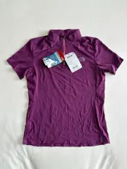 THE NORTH FACE ザノースフェイス レディース 登山ウェア 機能性 ハーフジップ 半袖Tシャツ タグ付き 新品 (90)