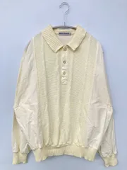 Arnold Palmer アーノルドパーマー ポロシャツ L アイボリー