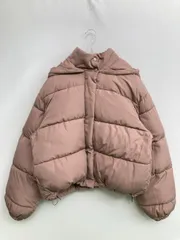 one after another NICE CLAUP ワンアフターアナザーナイスクラップ ダウンジャケット/コート F ピンク 無地 ショート丈 フードあり