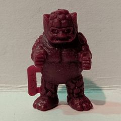 宇宙刑事ギャバン ガマラモンスター ガチャ版 消しゴム パープル