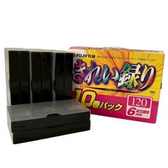 富士フイルム ビデオカセットテープ 10巻セット VHS きれい録り【未