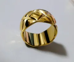 キルトリング　9号～22号 9㎜　ゴールド ステンレス