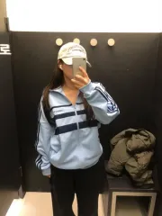 アディダス ジャージ スカイブルー