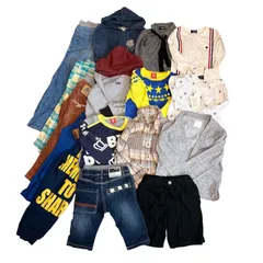 男の子　110cmまとめ売り　新品タグ付きあり　長袖　シャツ　パーカー　Tシャツ　デニムパンツ　ハーフパンツ　春服　冬服　lee ベビードール　ポロ　コムサイズム