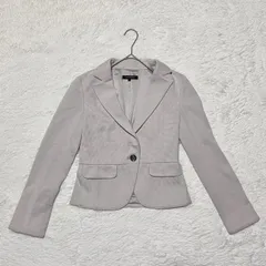 LAUTREAMONT ロートレアモン テーラードジャケット ライトグレー【D1-90】