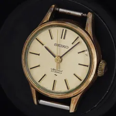 稼働 セイコー スペシャル 1144-0020 手巻き ゴールド文字盤 23石 レディース腕時計 KRH 2000000 NSK