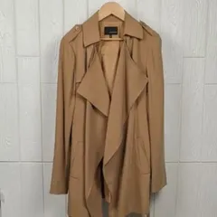 ヴァンドゥーオクトーブル   22 OCTOBRE　トレンチ風　ショートコート　キャメル 　38 　M