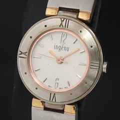 稼働品】SEIKO LUCENT 腕時計 1F21-5C00 コンビ スクエア - メルカリ