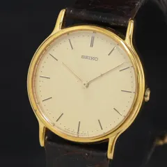 QZ セイコー 5P31-6A3A ゴールド文字盤 レディース腕時計 2000000 NSK KRK