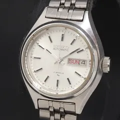 AT セイコー 17石 2206-0480 シルバー文字盤 デイデイト レディース腕時計 2000000 NSK KRK