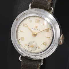 手巻き セイコー 8020 白文字盤 レディース腕時計 2000000 NSK KRK