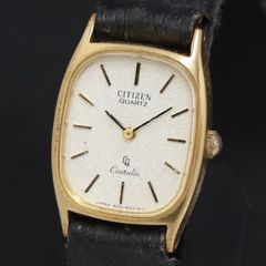 稼動 citizen 70s ヴィンテージ腕時計 スクエア オクタゴン タンク