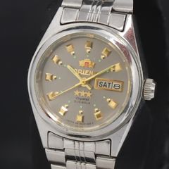 ◻️ORIENT オリエント 腕時計 EM60-C0 自動巻き ラウンド グレー 