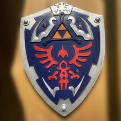 実寸大 ハイリアの盾 金属製 左手用 - メルカリ