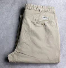 90s～00s ラルフローレン ポロチノ ウエスト96cm ツータック ワイドシルエット ANDREW PANT ビッグシルエット POLO CHINO