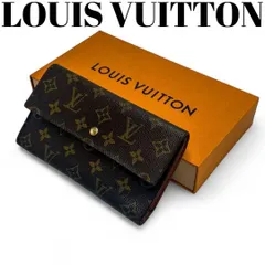 【美品】ルイヴィトン 三つ折り財布 ポルトフォイユインターナショナル モノグラム