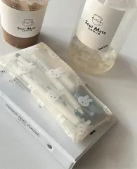 ミッフィー クリア 透明 防水 筆箱