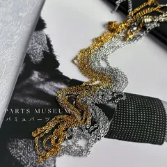 【1本¥115】パミュパーツ♡高品質ステンレスネックレチェーンパーツ/カニカン&アジャスター付き