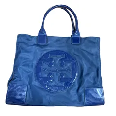 トリーバーチ　トートバッグ　ナイロン　エナメル