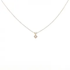 アガット ダイヤモンド ネックレス 0.02CT