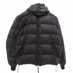 デュベティカ DUVETICA ダウンジャケット ブルゾン ニット切替 スタンドカラー ナイロン 48 紫 パープル /FF