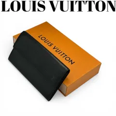 【極美品】ルイヴィトン ポルトフォイユサラ 長財布 エピ 黒 CA0928