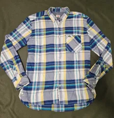 ラコステ LIVEチェックシャツ 100